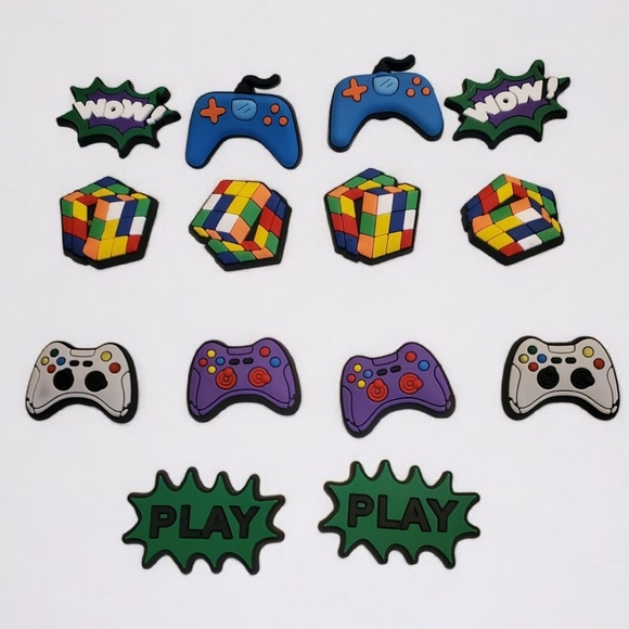 Gaming Croc Charms - Picture 1 of 2